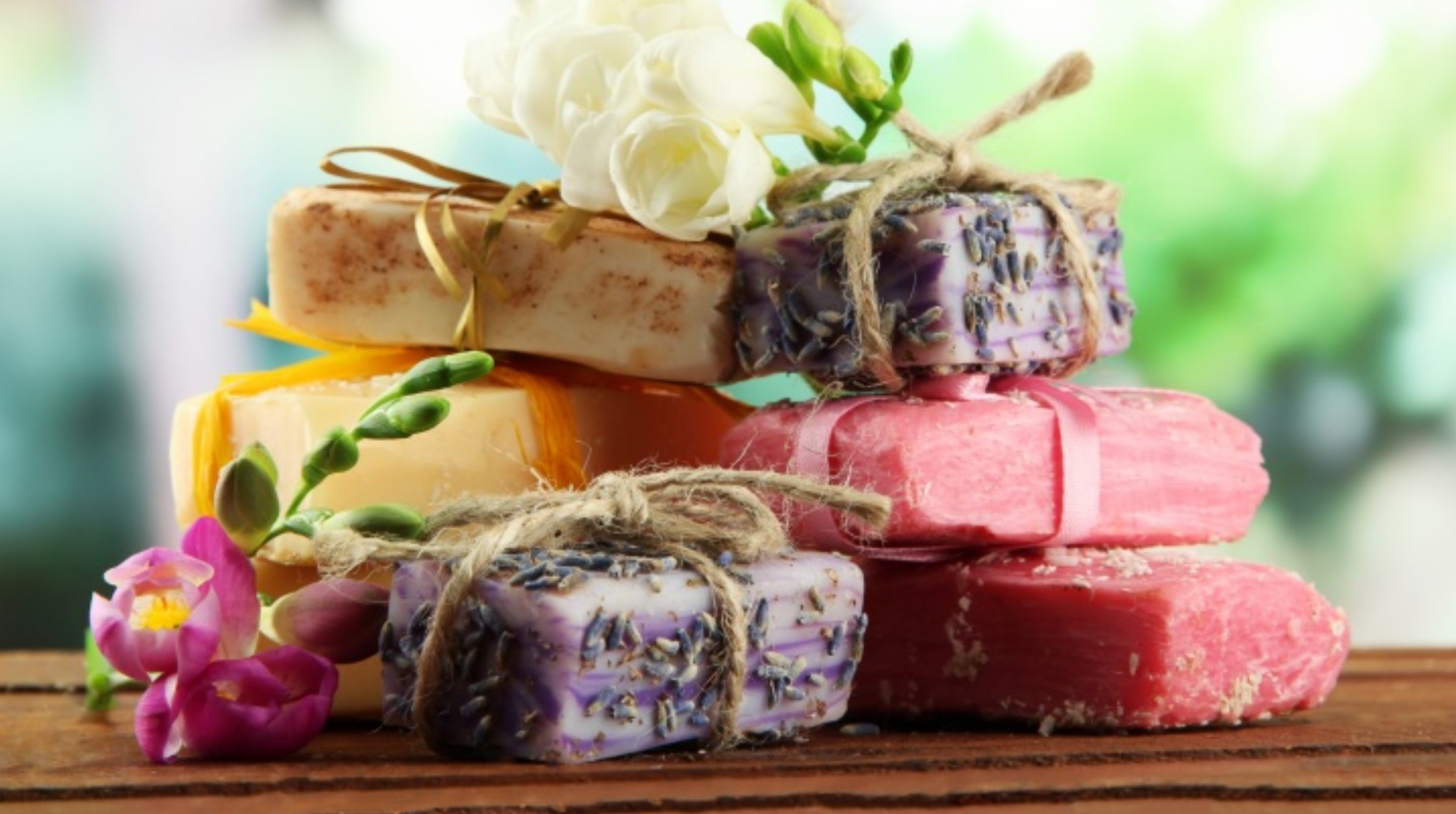 Handcrafted soap making process